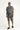  Siyah Relaxed Fit Rahat Kesim Keten Bermuda Şort