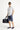  Orta Lacivert Regular Fit Keten Bermuda Şort