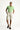  Orta Bej Relaxed Fit Rahat Kesim Keten Bermuda Şort