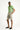  Orta Bej Relaxed Fit Rahat Kesim Keten Bermuda Şort