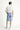  Havacı Mavi Relaxed Fit Rahat Kesim Bermuda Şort