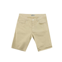 Orta Bej 4 Drop Relaxed Fit Rahat Kesim Bermuda Şort