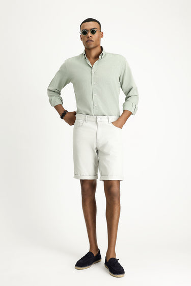  Taş Relaxed Fit Rahat Kesim Bermuda Şort