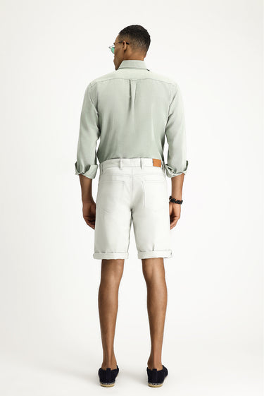 Taş 6 Drop Regular Fit Standart Kesim Pamuklu Bermuda Şort