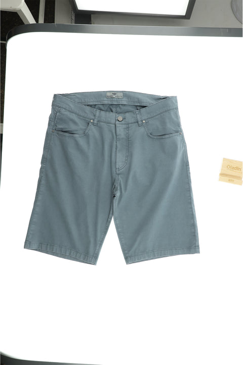 Petrol Yeşili 4 Drop Relaxed Fit Rahat Kesim Bermuda Şort