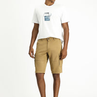 Taba Regular Fit Pamuklu Bermuda Kargo Şort