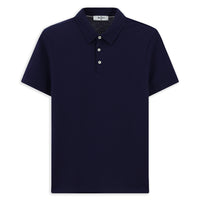 Koyu Lacivert Regular Fit Pamuk Polo Yaka Tişört