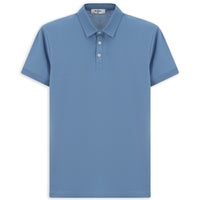 Indigo Regular Fit Cotton Polo Shirt