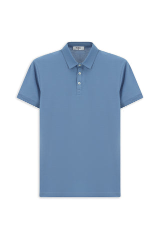  İndigo Regular Fit Pamuk Polo Yaka Tişört