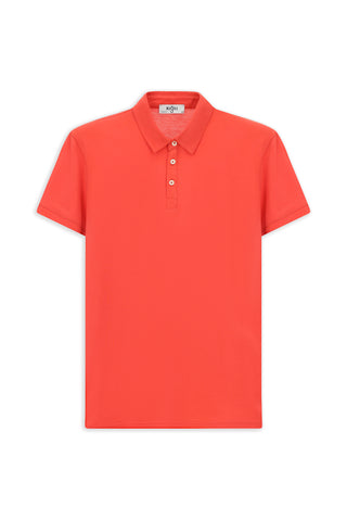  Koyu Bordo Regular Fit Pamuk Polo Yaka Tişört