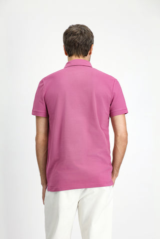  Pembe Regular Fit Pamuk Polo Yaka Tişört