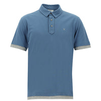 Havacı Mavi Polo Yaka Regular Fit Tişört