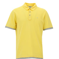 Açık Sarı Polo Yaka Regular Fit Tişört