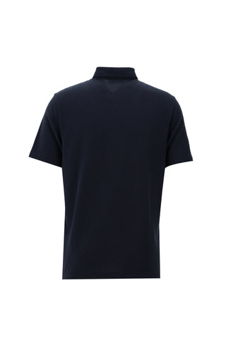  Koyu Lacivert Polo Yaka Regular Fit Pamuk Tişört