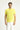 Limon Sarı Slim Fit Dar Kesim Nakışlı Pamuk Polo Yaka Tişört
