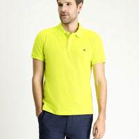 Lime Slim Fit Dar Kesim Nakışlı Pamuk Polo Yaka Tişört