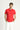  Nar Çiçeği Slim Fit Dar Kesim Nakışlı Pamuk Polo Yaka Tişört
