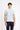  Açık Mavi Polo Yaka Slim Fit Dar Kesim Desenli Pamuklu Tişört
