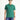 Koyu Yeşil Slim Fit Dar Kesim Nakışlı Pamuk Polo Yaka Tişört