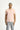 Toz Pembe Polo Yaka Slim Fit Dar Kesim Nakışlı Pamuk Tişört