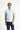  Açık Mavi Polo Yaka Slim Fit Dar Kesim Pamuklu Tişört