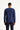 Koyu Lacivert Bisiklet Yaka Slim Fit Dar Kesim Pamuklu Sweatshirt