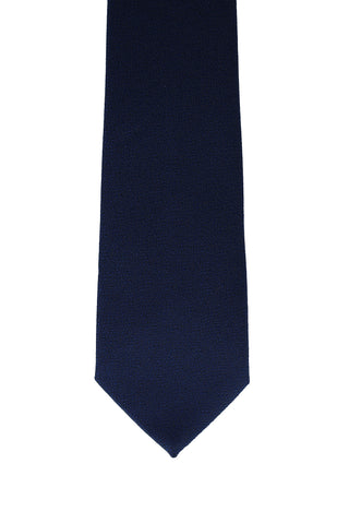  Koyu Lacivert Mikro Desenli Kravat