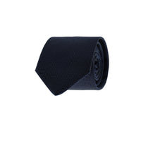 Koyu Lacivert Desenli Kravat