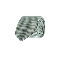 Koyu Yeşil  Desenli Kravat