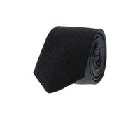 Black Polka Dot Tie