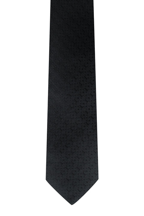 Black Polka Dot Tie