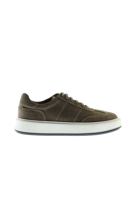 Medium Mink Leather Sneaker Shoes