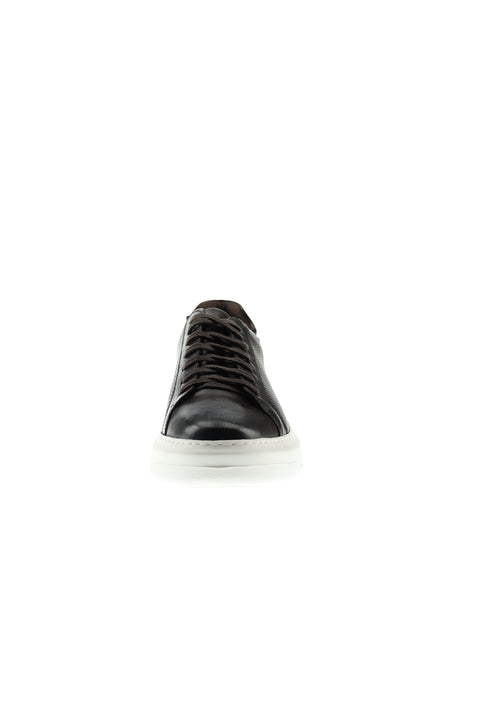 Orta Kahve Sneaker Deri Ayakkabı