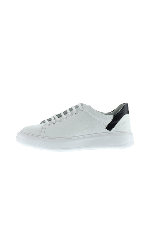 White Leather Sneaker Shoes