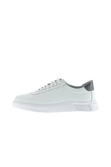  Beyaz Sneaker Deri Ayakkabı