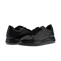 Siyah Sneaker Deri Ayakkabı