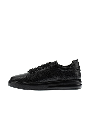  Siyah Sneaker Deri Ayakkabı