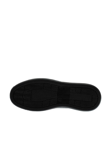 Siyah Sneaker Deri Ayakkabı