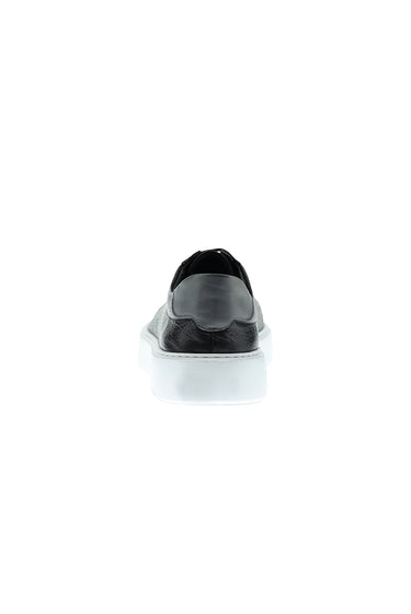 Siyah Sneaker Deri Ayakkabı