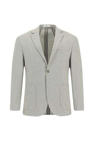  Orta Gri Super Slim Fit Ekstra Dar Kesim Keten Karışımlı Beli Lastikli İpli Takım Elbise