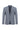 Koyu Mavi  Super Slim Fit Ekstra Dar Kesim Keten Karışımlı Beli Lastikli İpli Takım Elbise