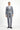 Koyu Lacivert Super Slim Fit Ekstra Dar Kesim Keten Karışımlı Spor Takım Elbise