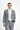 Koyu Lacivert Super Slim Fit Ekstra Dar Kesim Keten Karışımlı Spor Takım Elbise