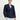 Koyu Lacivert Slim Fit Dar Kesim Desenli Kruvaze Ceket