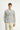  Açık Bej Slim Fit Dar Kesim Desenli Kruvaze Ceket
