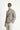 Orta Vizon Super Slim Fit Ekstra Dar Kesim Desenli Kruvaze Ceket