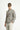 Orta Vizon Super Slim Fit Ekstra Dar Kesim Desenli Kruvaze Ceket