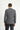 Siyah Slim Fit Dar Kesim Klasik Keten Karışımlı Desenli Ceket