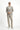  Orta Bej Slim Fit Dar Kesim Klasik Keten Karışımlı Desenli Ceket