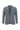 Koyu Mavi  Slim Fit Dar Kesim Keten Karışımlı Çizgili Spor Ceket